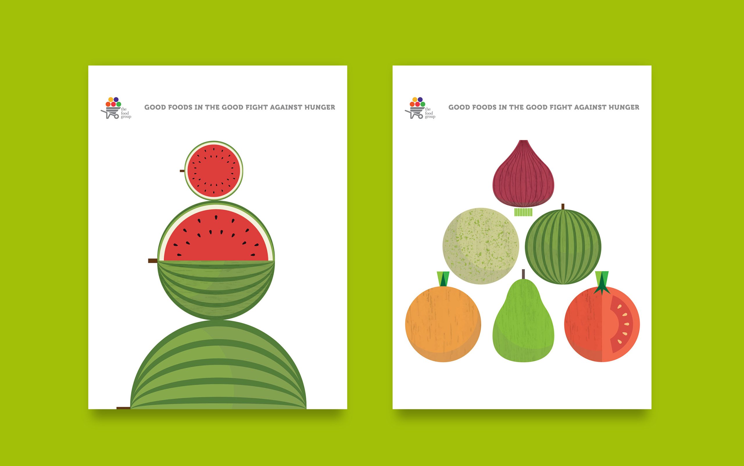 Posters for the food group