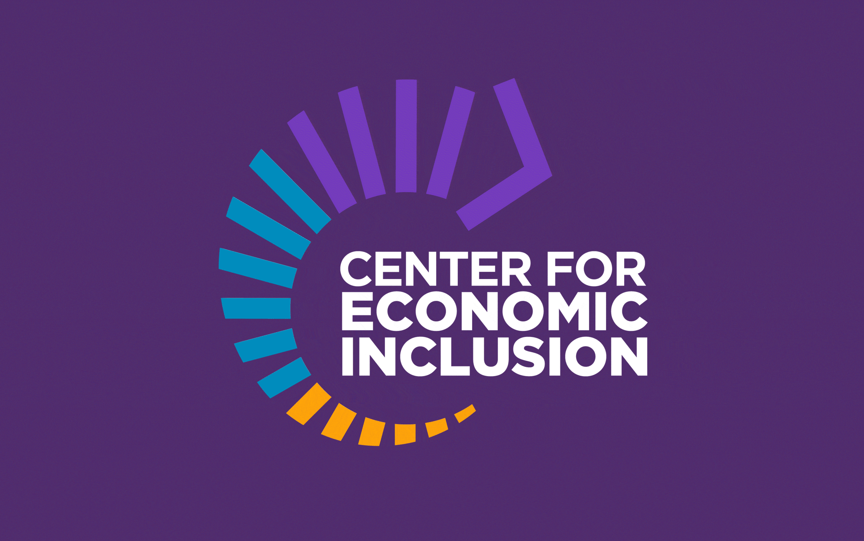 Center for Economic Inclusion logo animation gif