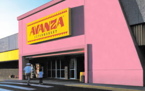Avanza Supermarket entrance