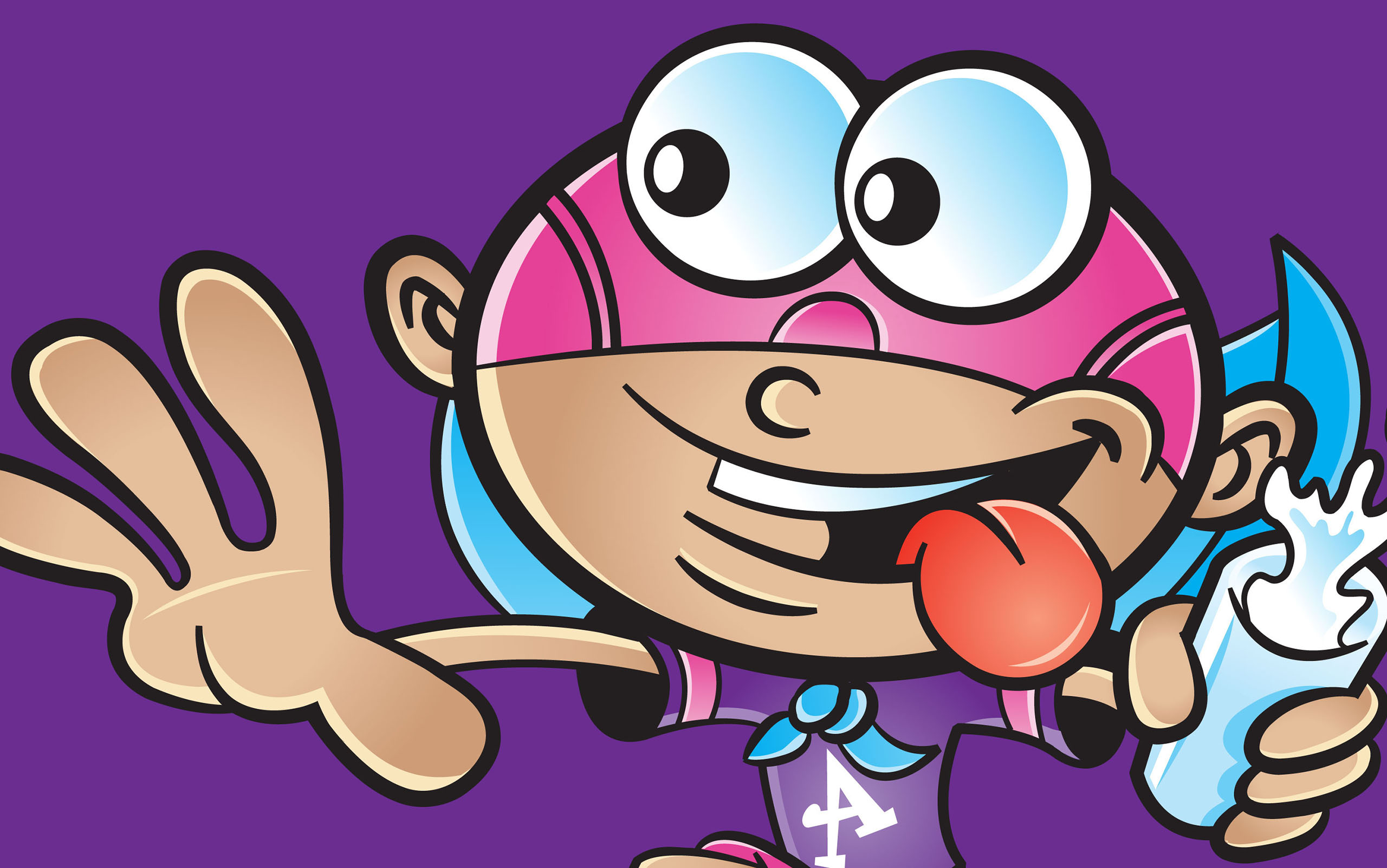 Gamesa Kids Cookies cartoon character illustration
