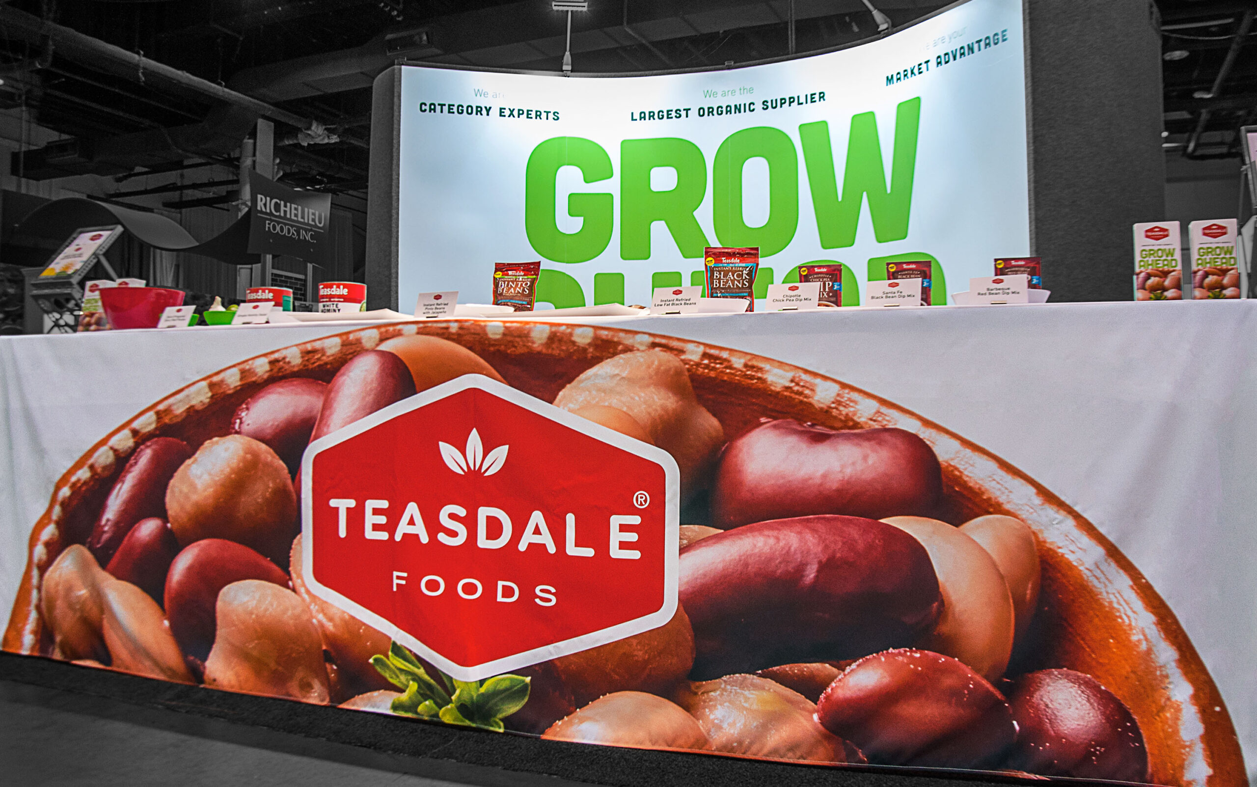 environment design for Teasdale Foods