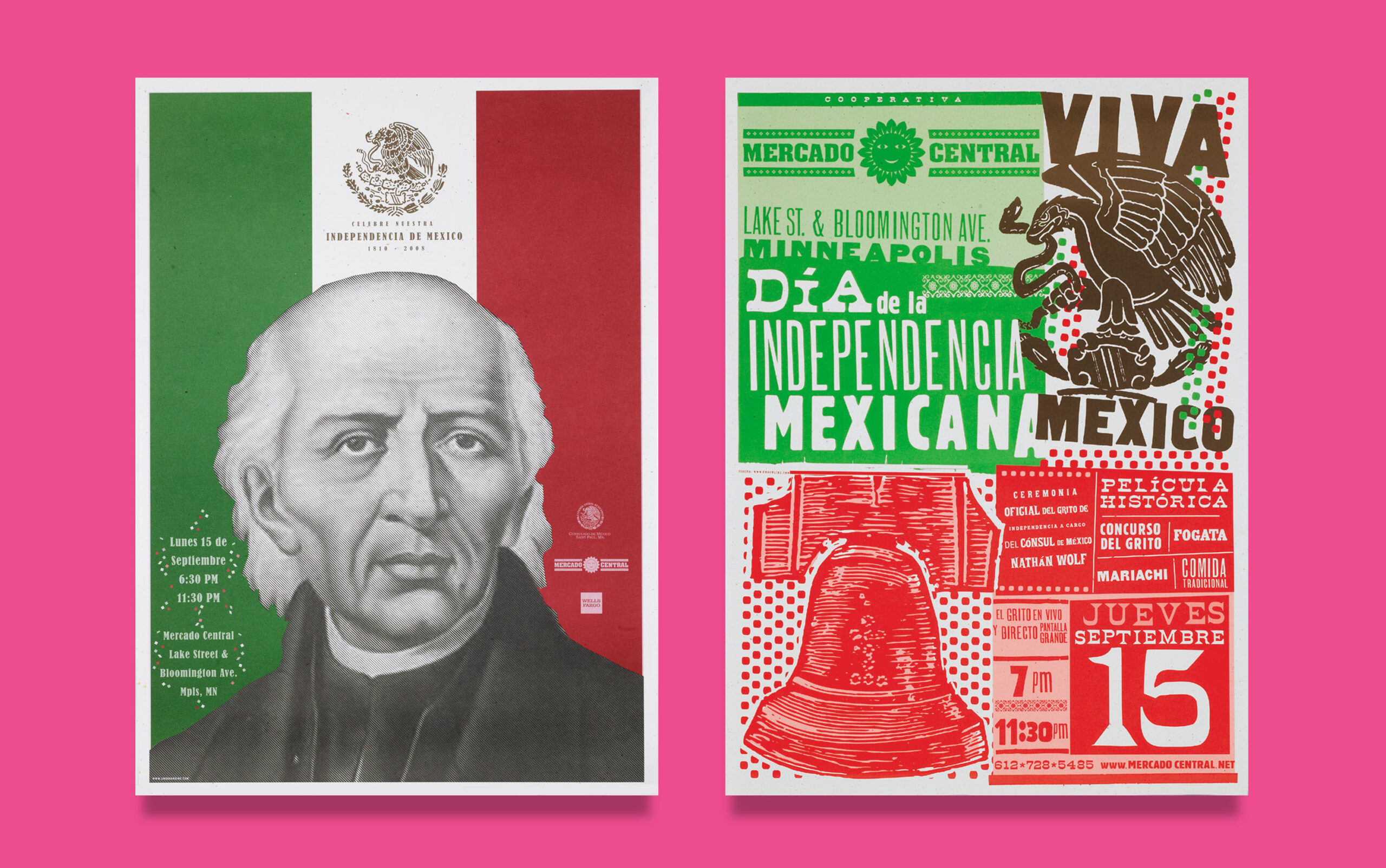 Hispanic Poster design for Mercado central