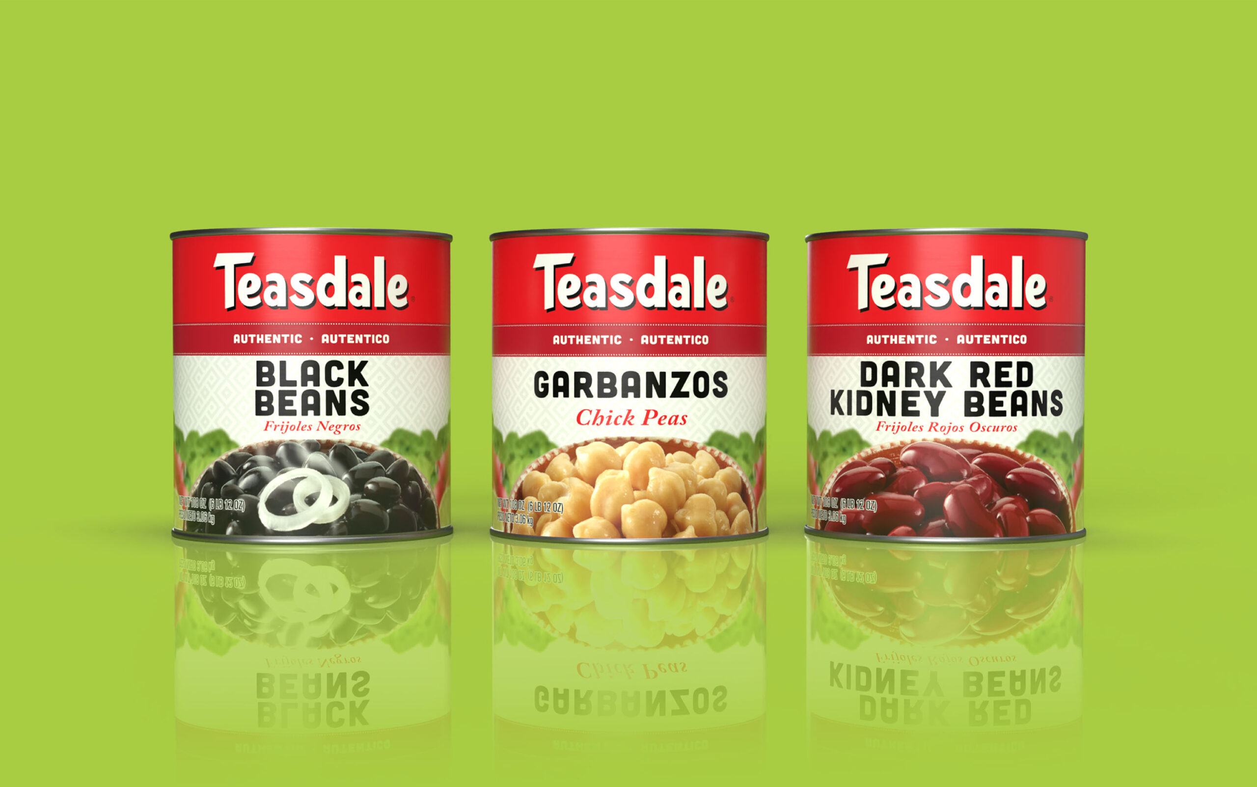 Packaging design for Teasdale foods