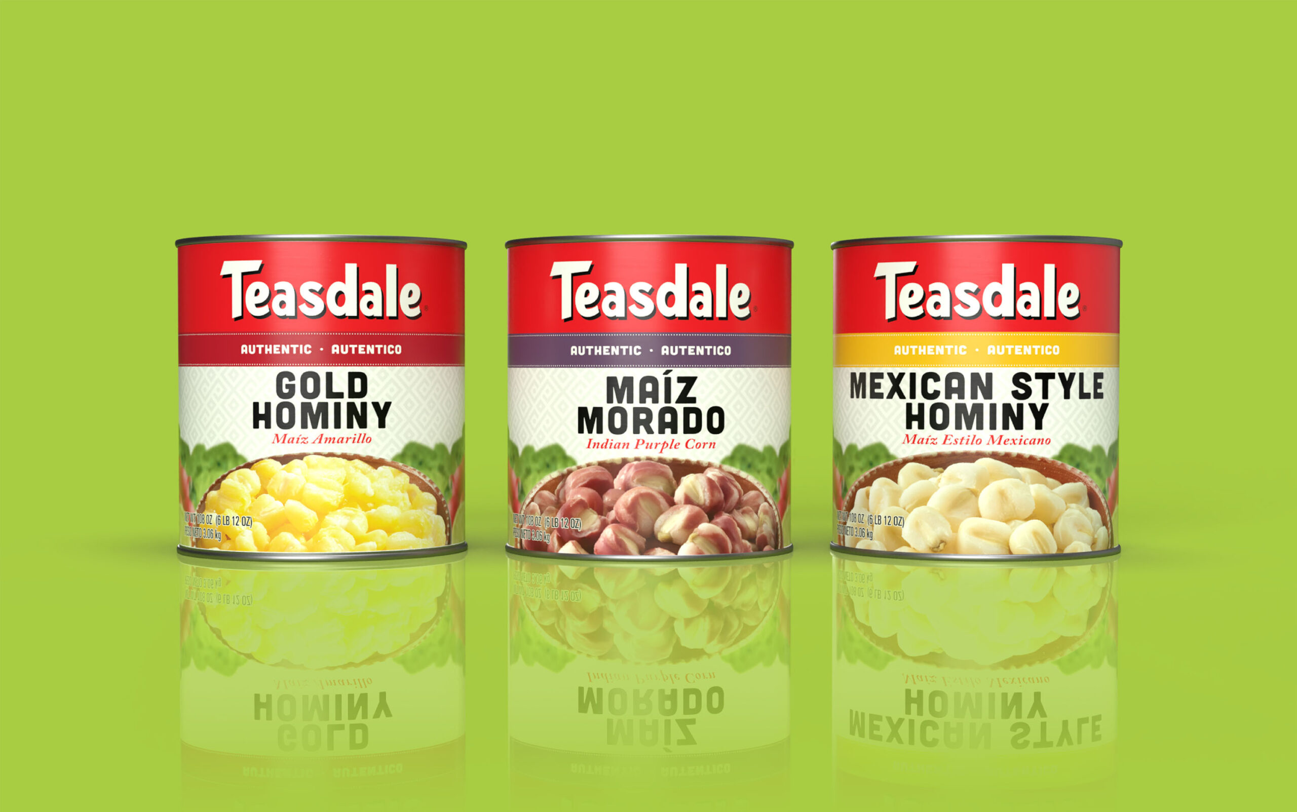 Packaging design for Teasdale foods