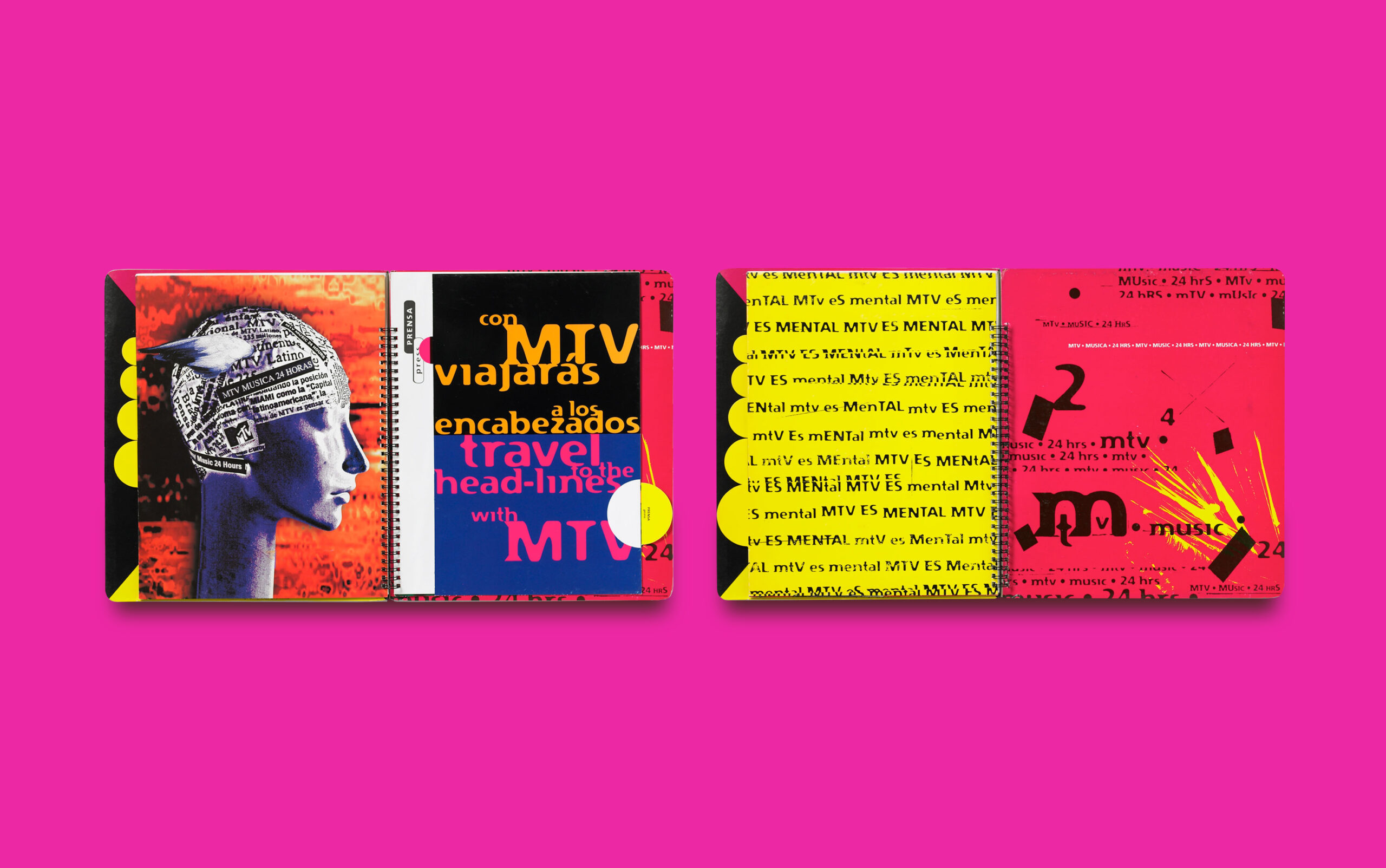 Brand guide for MTV latino