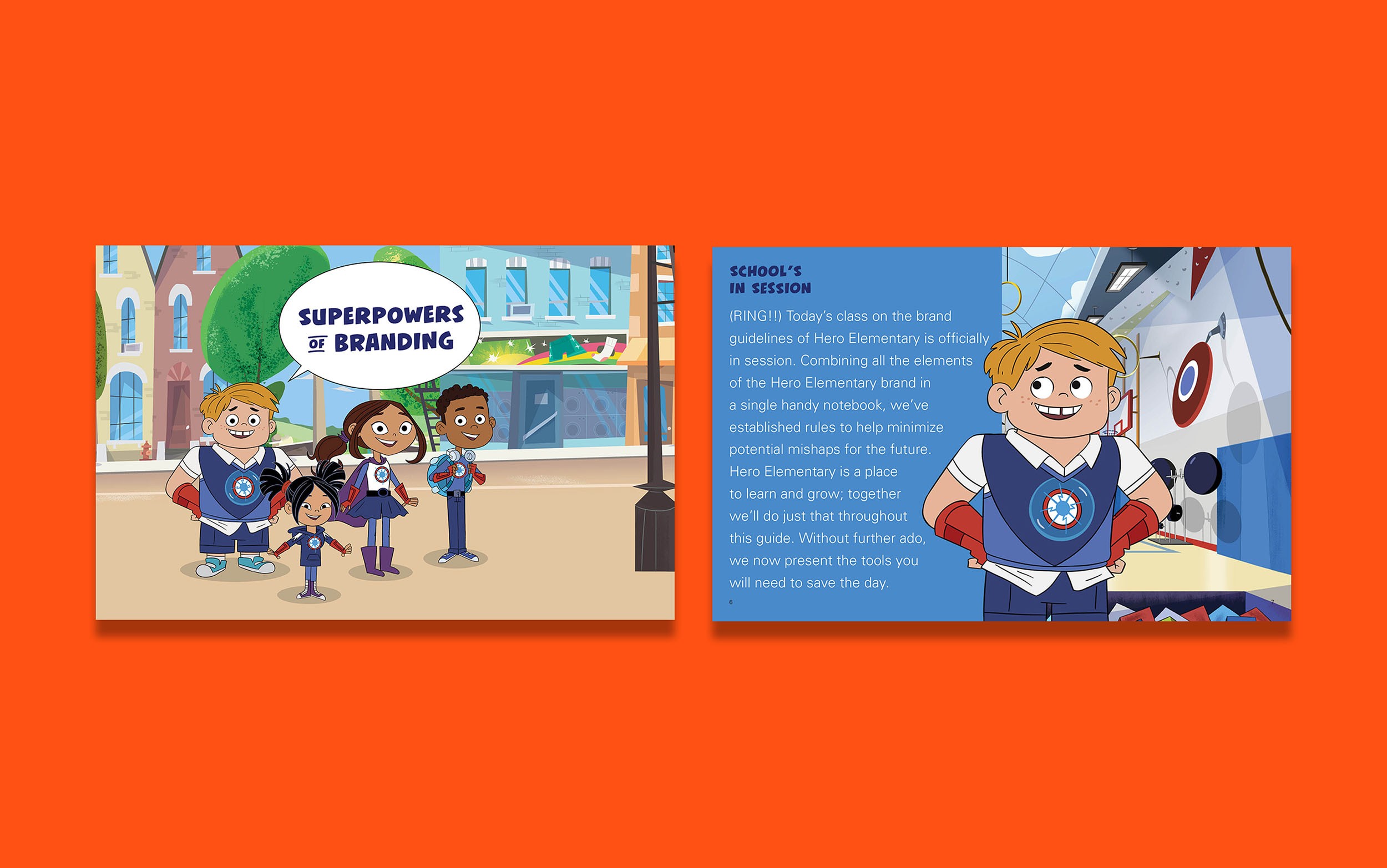 PBS kids Hero Elementary brand guide